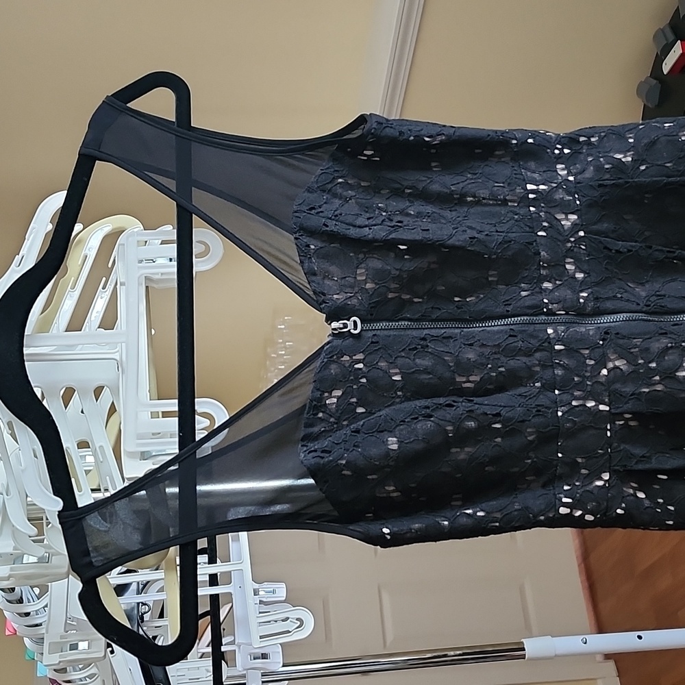 BCBGeneration Black Lace Dress